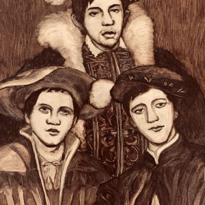 3 boys oil on paper alisa duda (99)