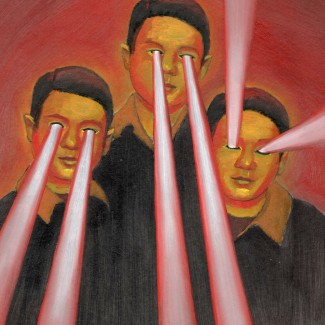 3 boys oil on paper alisa duda (6)