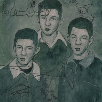 3 boys oil on paper alisa duda (9)