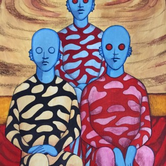 3 boys Gouache on paper alisa duda (91)
