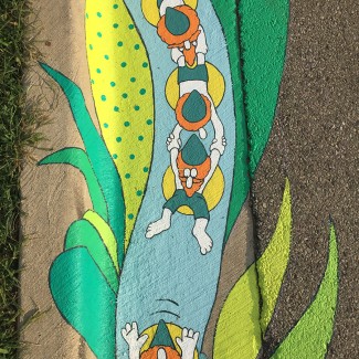 gnomes in elgin 4 mural alisa duda