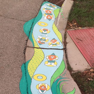 gnomes in elgin 6 mural alisa duda