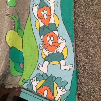 gnomes in elgin 7 mural alisa duda