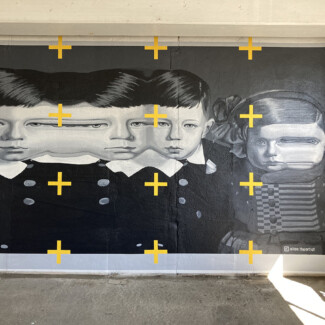 Y&O: Travelers in Time and Space mural 16.5x9.6'Mural