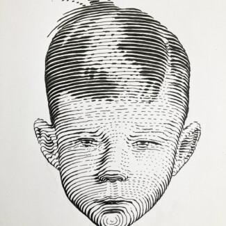 y&o ink drawing yuri