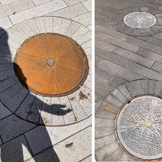 manhole cover design. elgin dupage ct. 2025 26